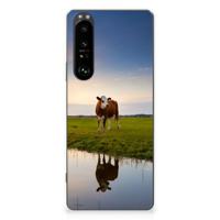 Sony Xperia 1 III | TPU Hoesje | Koe Sony Xperia 1 III | TPU Hoesje | Koe
