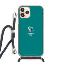 Win98: iPhone 11 Pro Transparant Hoesje met koord