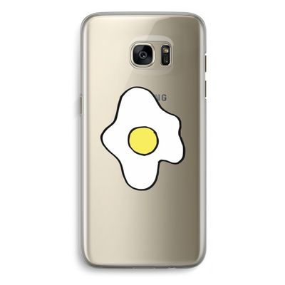 Spiegelei: Samsung Galaxy S7 Edge Transparant Hoesje