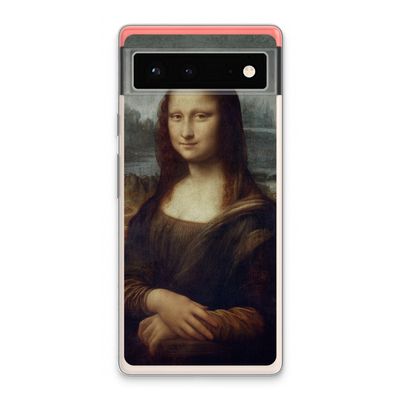 Mona Lisa: Google Pixel 6 Transparant Hoesje