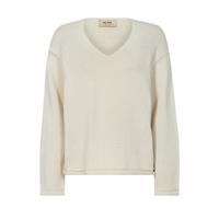 Mos Mosh - Beige | Dames | Trui | Beige | XS | regular | Kamst mode