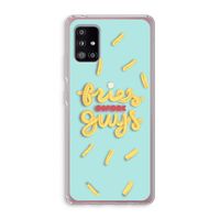 Always fries: Samsung Galaxy A51 5G Transparant Hoesje