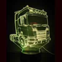 3D LED LAMP - VRACHTWAGEN SEMI 1 - Ontwerp-zelf.nl