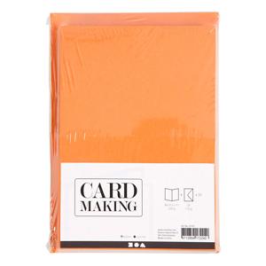 Creativ Company Kaarten en enveloppen diverse kleuren, 50 sets