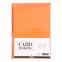 Creativ Company Kaarten en enveloppen diverse kleuren, 50 sets