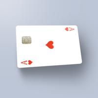 Aas van Harten Creditcard sticker - thumbnail