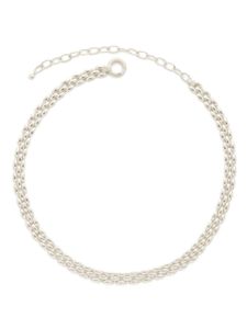 Monica Vinader collier Heirloom ajustable - Argent