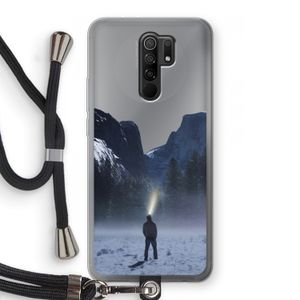 Wanderlust: Xiaomi Redmi 9 Transparant Hoesje met koord