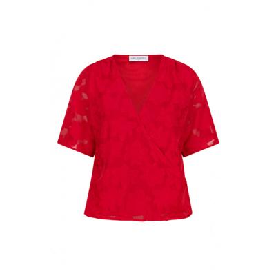 Lofty Manner - Rood | Dames | Blouse | Rood | XS | regular | Kamst mode