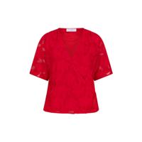 Lofty Manner - Rood | Dames | Blouse | Rood | XS | regular | Kamst mode