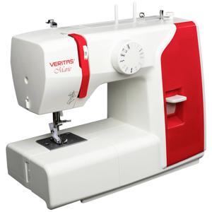 Veritas Naaimachine met vrije arm Marie Wit, Rood