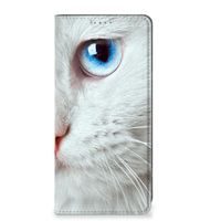 OnePlus 11 Hoesje maken Witte Kat