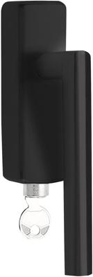 Formani Basics LB2-DKLOCK-O draaikiepgarnituur afsluitbaar - PVD gunmetal