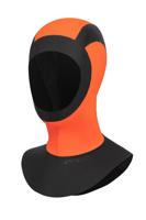 Orca Neopreen Hi-Vis hood zwart/oranje L-XL