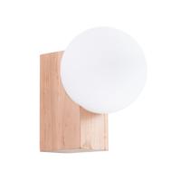 Wandlamp BULBO natuurlijk hout Wandlamp BULBO natuurlijk hout