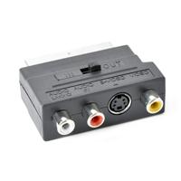 Bi-directionele SCART/RCA/S-VIDEO adapter