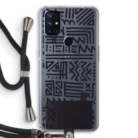Marrakech print: OnePlus Nord N10 5G Transparant Hoesje met koord Marrakech print: OnePlus Nord N10 5G Transparant Hoesje met koord