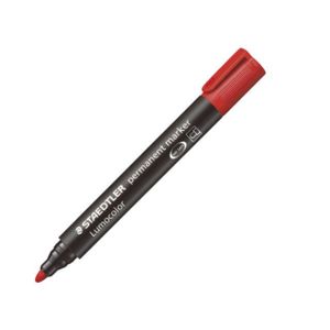 Staedtler Lumocolor 352, permanent marker, ronde punt, 2 mm, rood