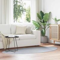 Tapijt HUARTE Grijs 100 x 200 cm Polyester