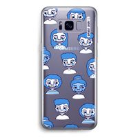 Gezichtjes: Samsung Galaxy S8 Transparant Hoesje Gezichtjes: Samsung Galaxy S8 Transparant Hoesje