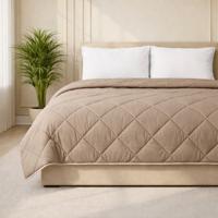 Sale: -53% | Wasbaar Lazy Dekbed Zonder Overtrek - Zonder Overtrek - Taupe - Dekbed-Discounter.nl