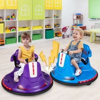 Kinderen Rijden Op Elektrische Botsauto 6V Batterij Aangedreven Botsauto met Dubbele Joysticks 360° Draaien