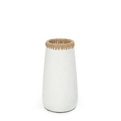 De Sneaky Vaas - Wit Naturel Medium