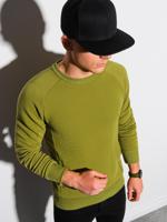 Ombre - heren sweater groen - olijf - B1156