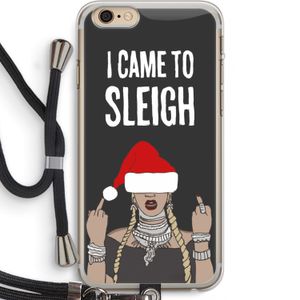 Came To Sleigh: iPhone 6 PLUS / 6S PLUS Transparant Hoesje met koord