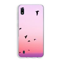 Fly away: Samsung Galaxy A10 Transparant Hoesje