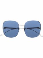 Isabel Marant Eyewear lunettes de soleil à monture oversize - Argent