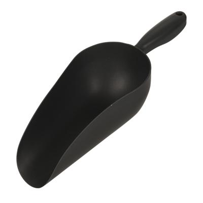 Multischep - kunststof - donker grijs - handschep - schepje - 33 cm