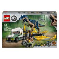 LEGO jurassic world 76966 dinosaurusmissies: allosaurus transporttruck