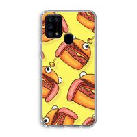 Hamburger: Samsung Galaxy M31 Transparant Hoesje
