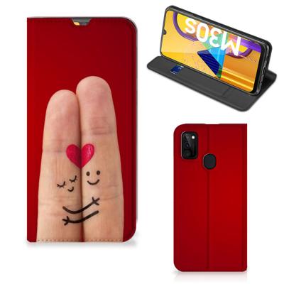Samsung Galaxy M30s | M21 Hippe | Standcase | Liefde - Origineel Romantisch Cadeau