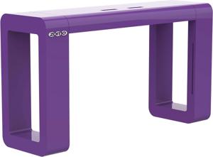 Zomo Zomo Deck Stand Miami MK2 purple single DJ booth