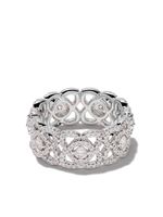 De Beers Jewellers bague Enchanted Lotus en or 18ct - Argent - thumbnail