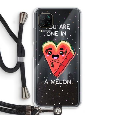 One In A Melon: Huawei P40 Lite Transparant Hoesje met koord
