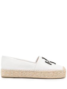 Tory Burch espadrilles Ines à plateforme - Blanc