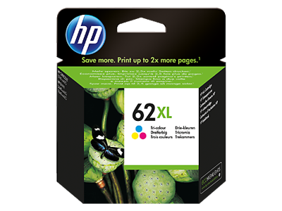 HP 62XL drie-kleuren HP 62XL drie-kleuren