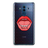 Yolo Denise: Huawei Mate 10 Pro Transparant Hoesje