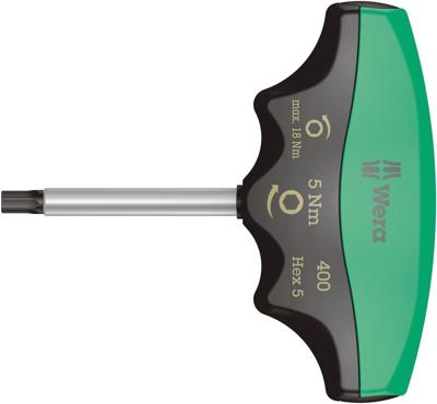 Wera 400 Hex Draaimoment-indicator, 5 x 5,0 Nm - 05005081001