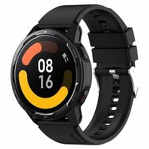 Siliconen sportband - Zwart - Xiaomi Mi Watch / Xiaomi Watch S1 / S1 Pro / S1 Active / Watch S2