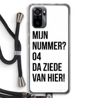Da ziede van hier: Xiaomi Redmi Note 10 Pro Transparant Hoesje met koord
