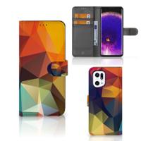 OPPO Find X5 Pro | Book Case | Polygon Color