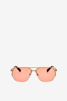 Jacquemus zonnebril Aviador JAC67C5SUN brown