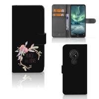 Nokia 7.2 | Nokia 6.2 Leuk Hoesje Boho Text