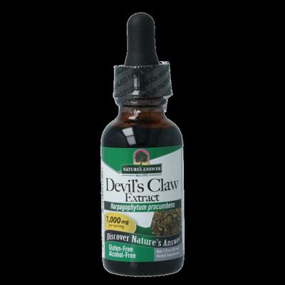 Natures Answer Devils claw extract 1:1 alcoholvrij 30 Milliliter