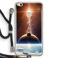 Omicron 2019: Huawei Ascend P8 Lite (2017) Transparant Hoesje met koord
