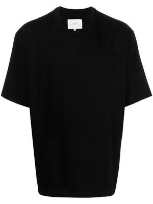 Studio Nicholson t-shirt en coton à col rond - Noir